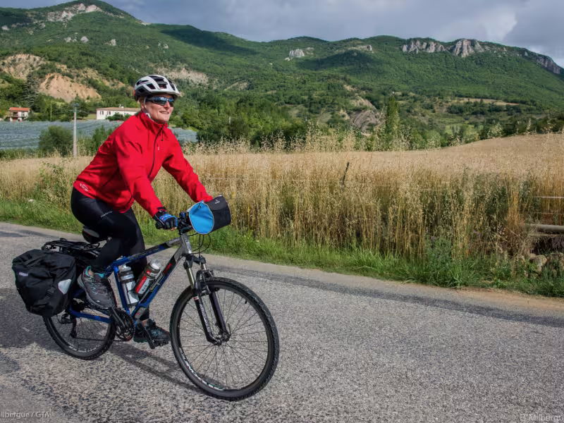 In bicicletta nella valle del Buech