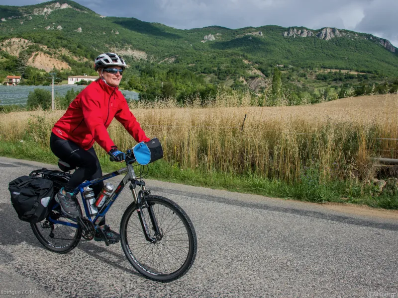 In bicicletta nella valle del Buech