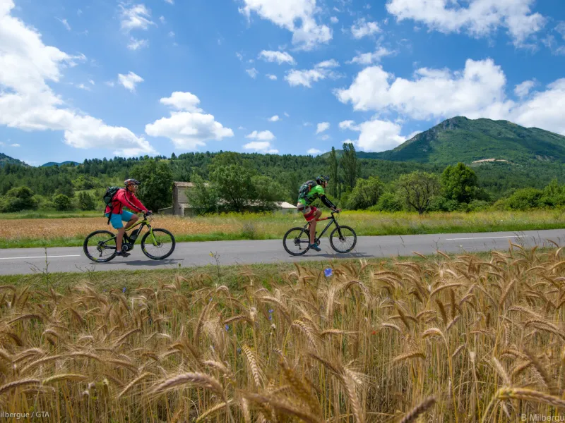 Un'atmosfera colorata sulle Routes des Baronnies