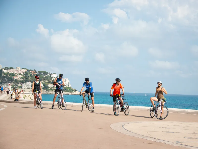 Arrivo della Route des Grandes Alpes a Nizza