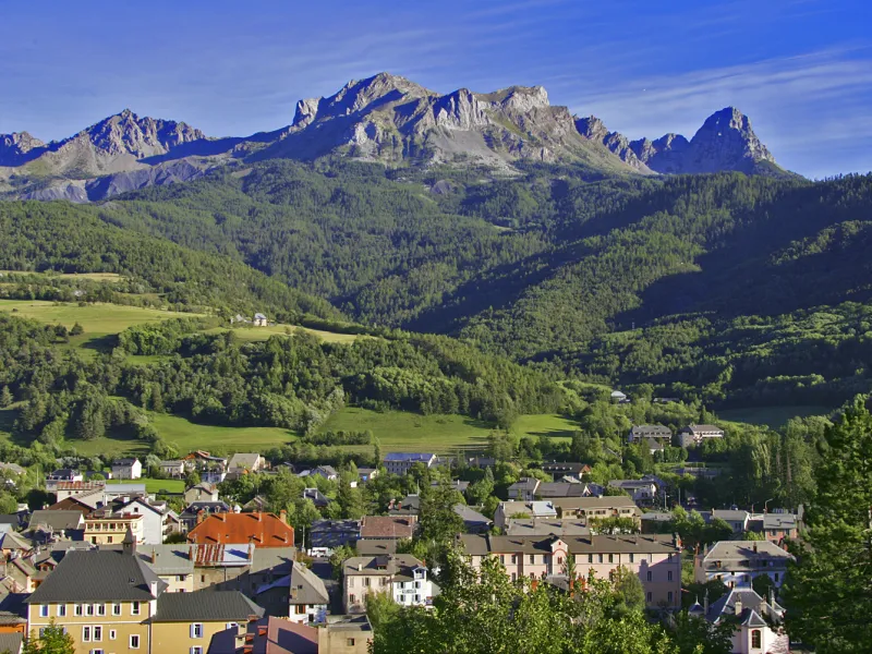 Vista su Barcelonnette Ubaye