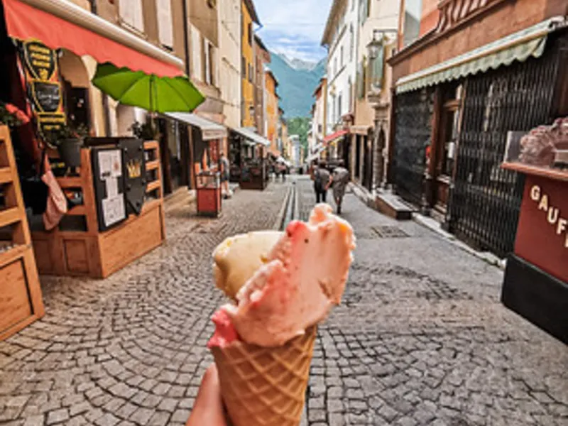 Pausa e visita a Briançon