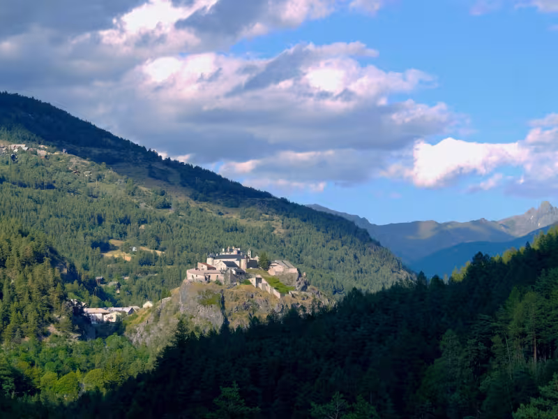 Chateau-Queyras, porta del massiccio del Queyras
