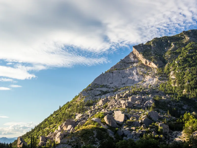 Caos roccioso a Luc-en-Diois