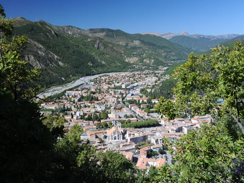 Vista su Digne-les-Bains