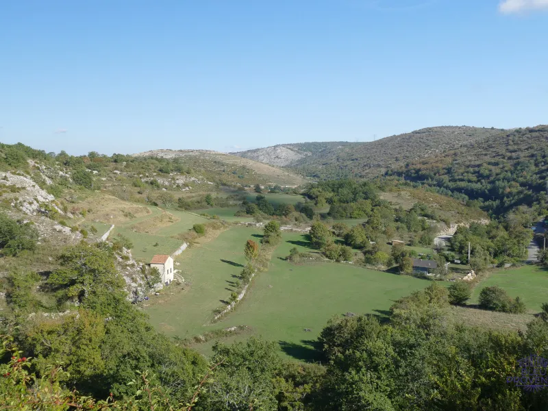 Vista panoramica sugli altopiani calcarei delle Alpi Marittime