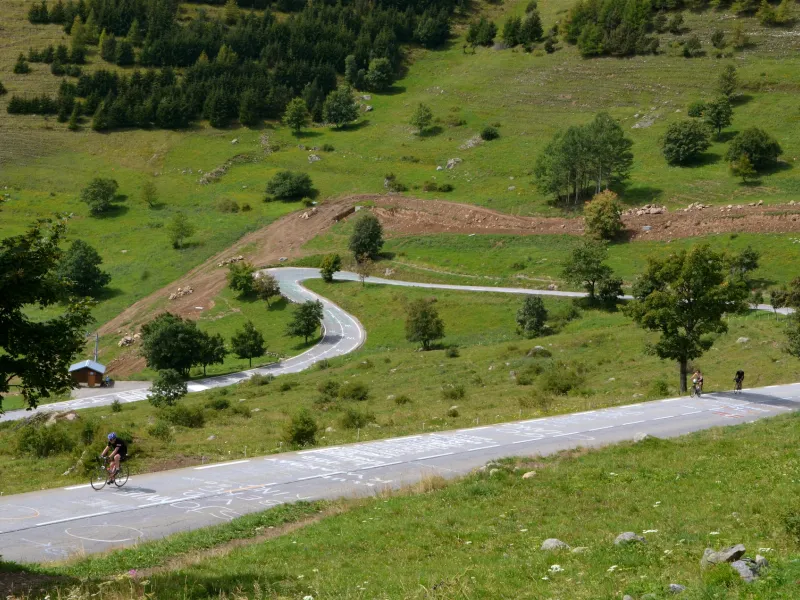 Sulla strada per l'Alpe d'Huez