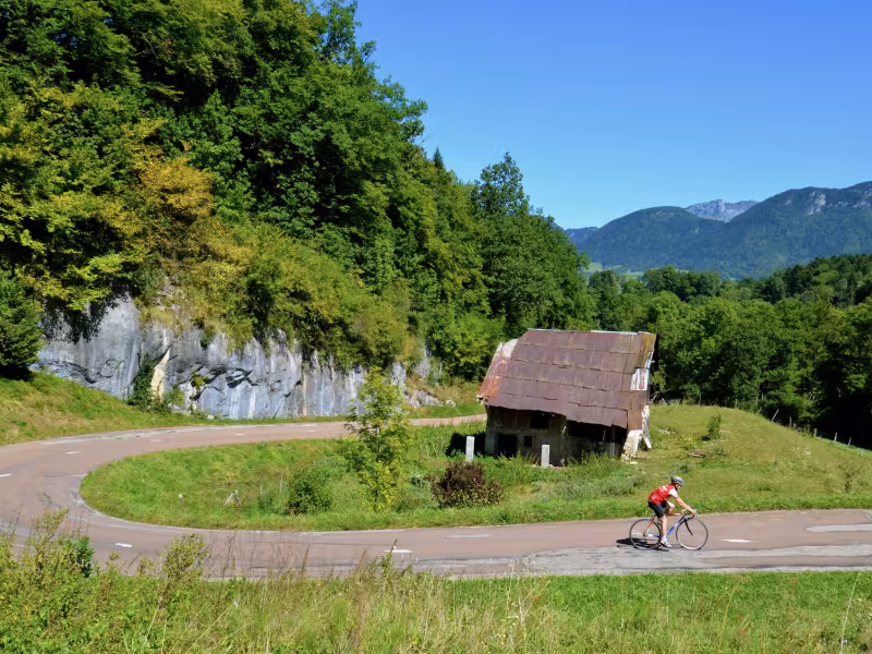 La salita al Col du Frêne