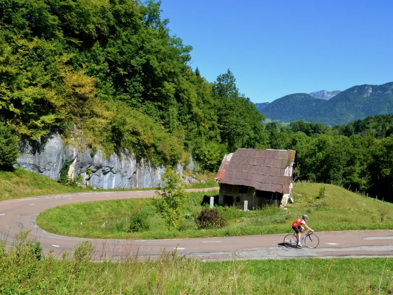 La salita al Col du Frêne