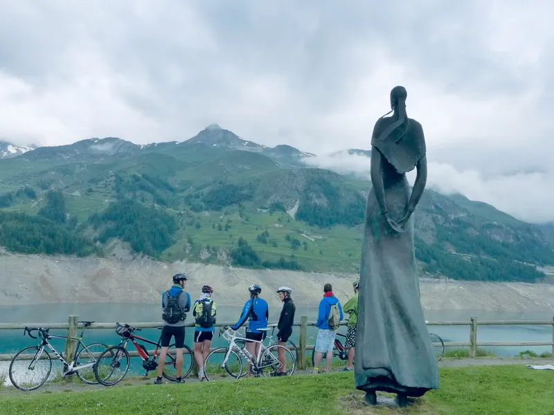 La Dama del Lago veglia sul villaggio sommerso di Tignes