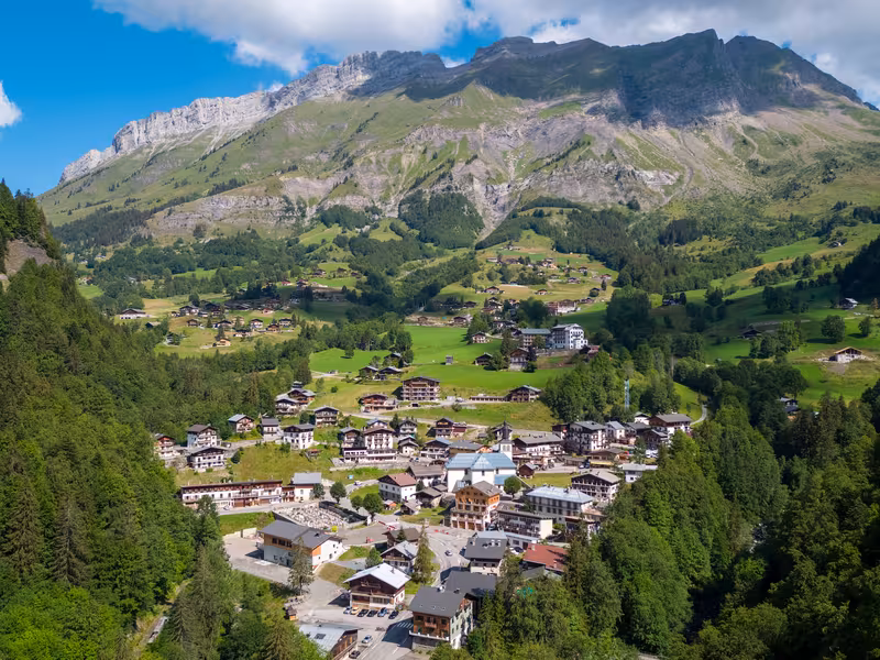 La Giettaz, località della Val d'Arly