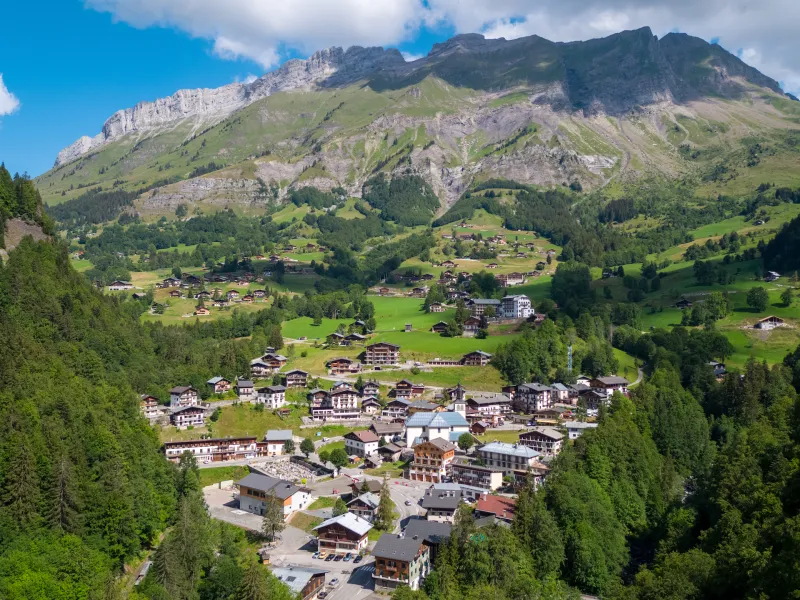 La Giettaz, località della Val d'Arly