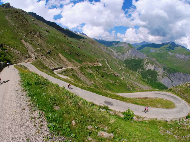 I lacci del Col de Sarenne
