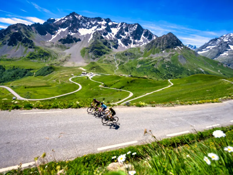 Scalare il versante sud del Col du Galibier