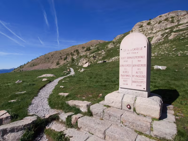 Il Col de la Cayolle, punto di partenza per le escursioni nel Parco Nazionale del Mercantour