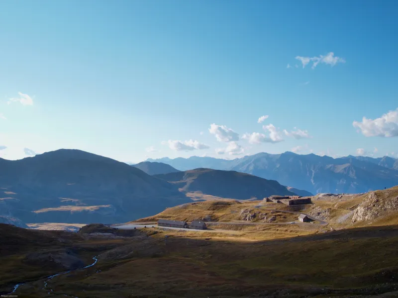 Il campo delle Fourches al Col de Restefond