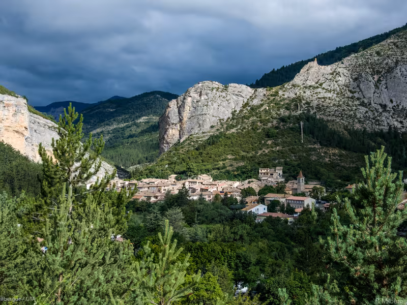 Il famoso villaggio di Orpierre