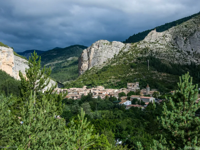 Il famoso villaggio di Orpierre