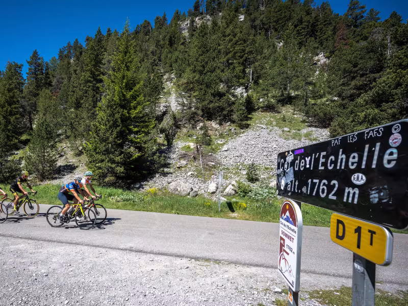Attraversamento del Col de l'Echelle tra la Clarée e la Vallée Etroite
