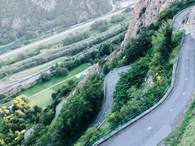 Les Lacets de Montvernier sono un must per le salite e le discese