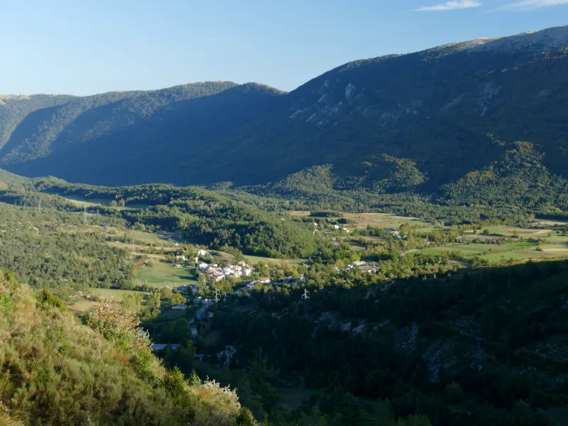 Panorama dal colle di Saint-Barnabé