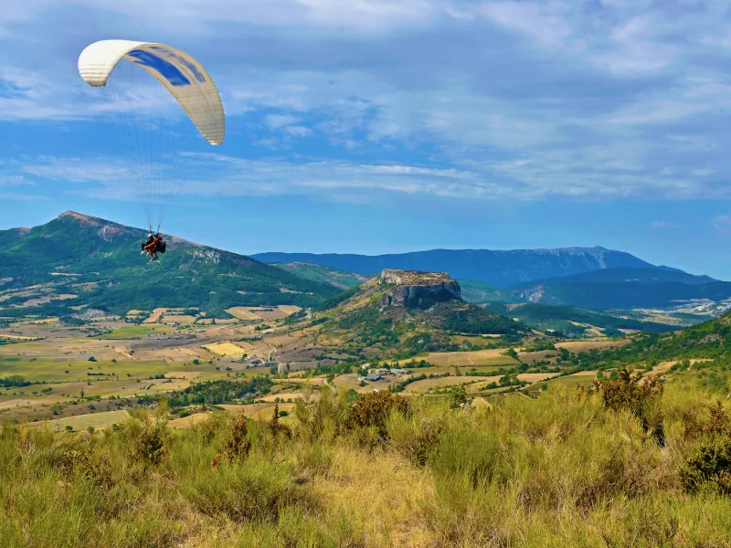 Parapendio nel cuore delle Baronnies