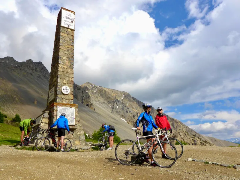 Passaggio al Col d'Izoard 2360 m