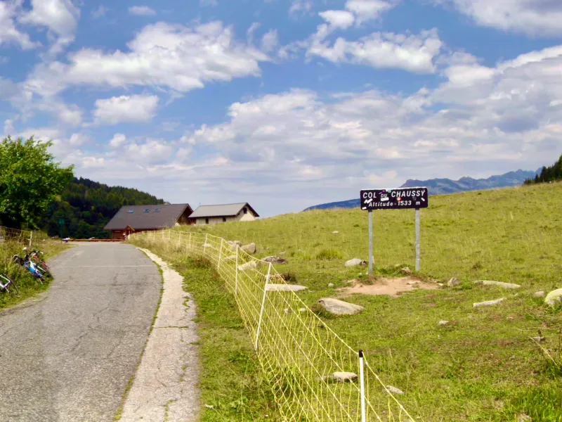 Passaggio sul Col de Chaussy