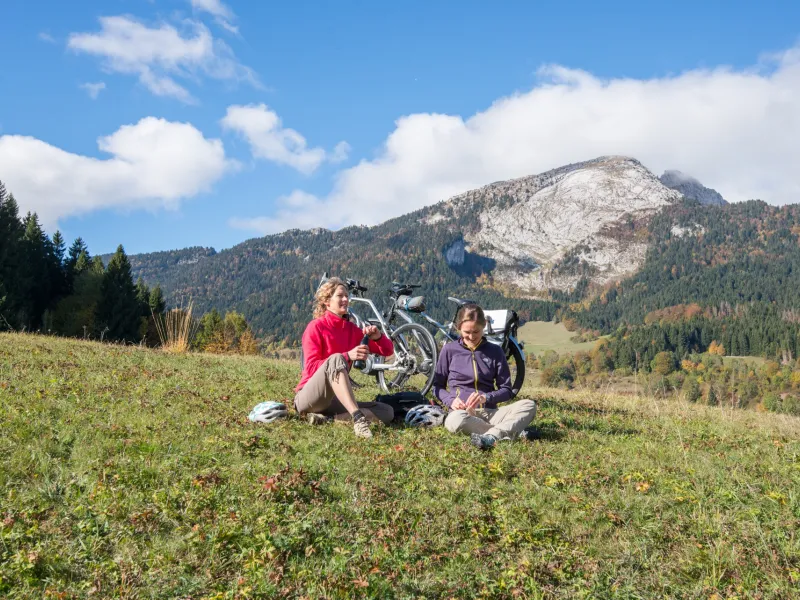 Pausa merenda sulle P'tites Routes du Soleil