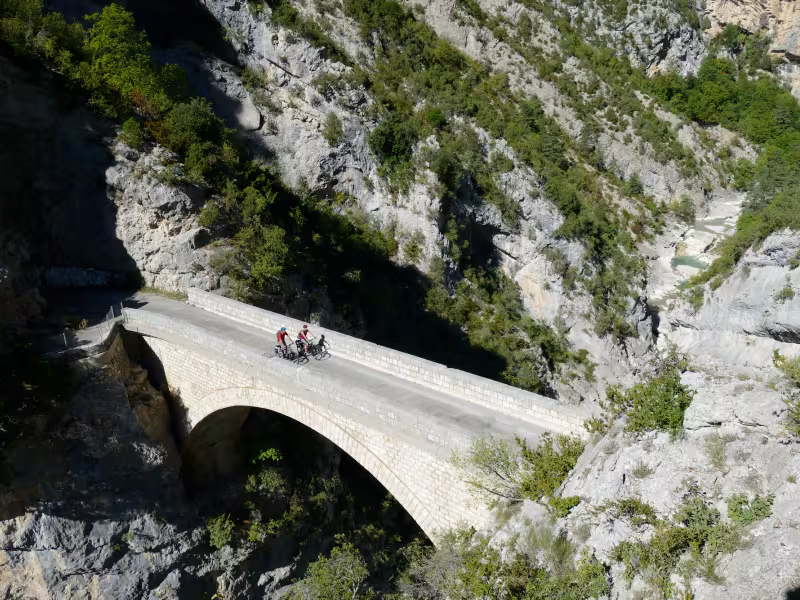 Ponte sulla Clue d'Aiglun