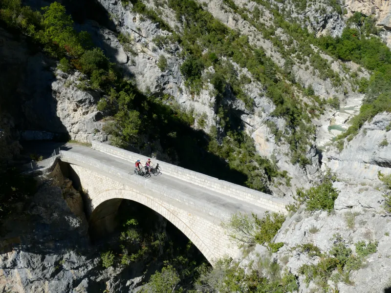 Ponte sulla Clue d'Aiglun