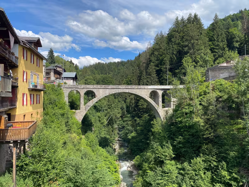 Ponte sull'Arly a Flumet