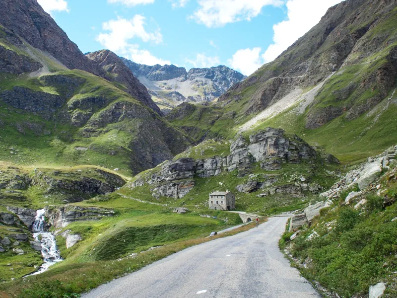 Percorso del Col de l'Iseran côte Maurienne