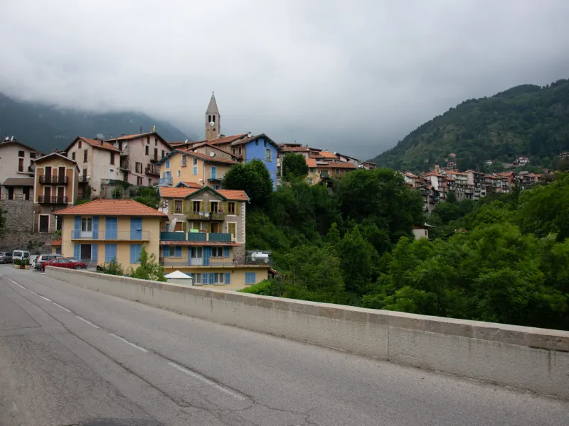 Arrivo a Saint-Martin-Vésubie