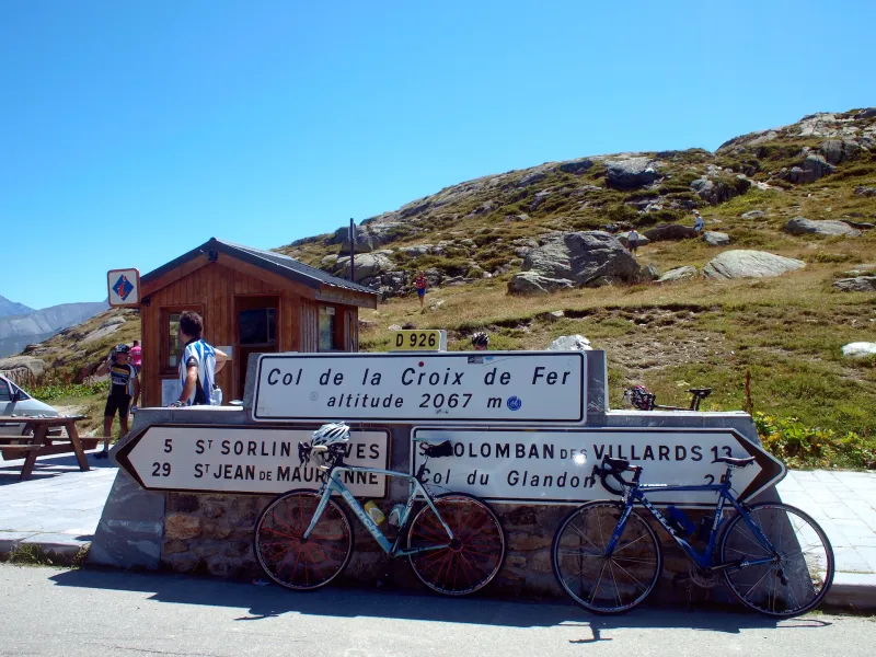 Vetta del passo della Croix de Fer