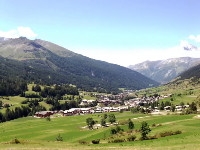 Valcenis, capoluogo dell'Alta Maurienne-Vanoise