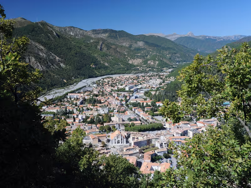 Vista generale di Digne les Bains