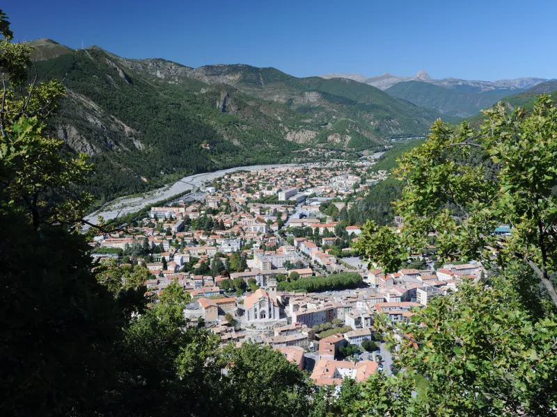 Vista generale di Digne les Bains