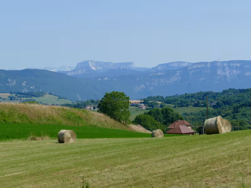 Vista della Chartreuse dall'avamporto savoiardo