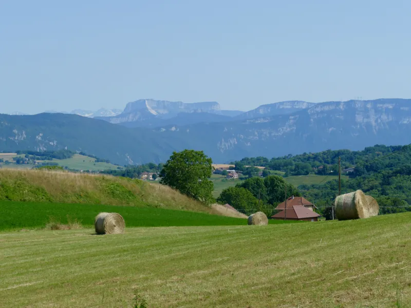 Vista della Chartreuse dall'avamporto savoiardo