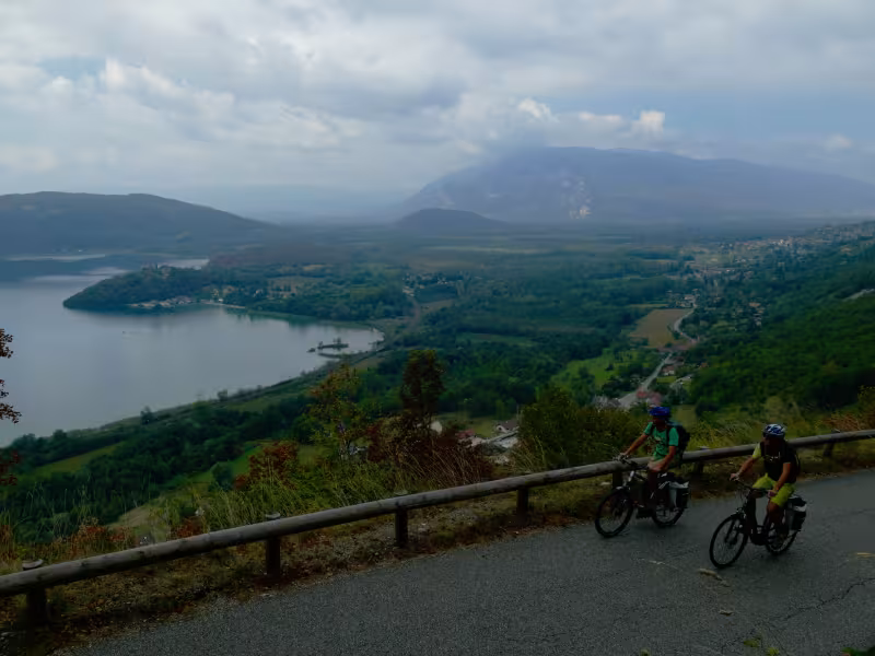 Salendo verso La Chambotte
