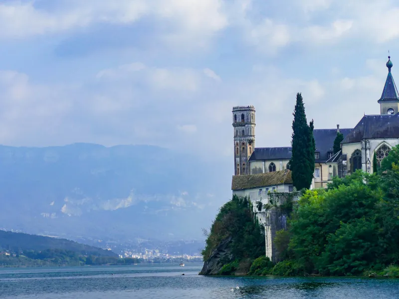 Abbazia di Hautecombe - lac du bourget