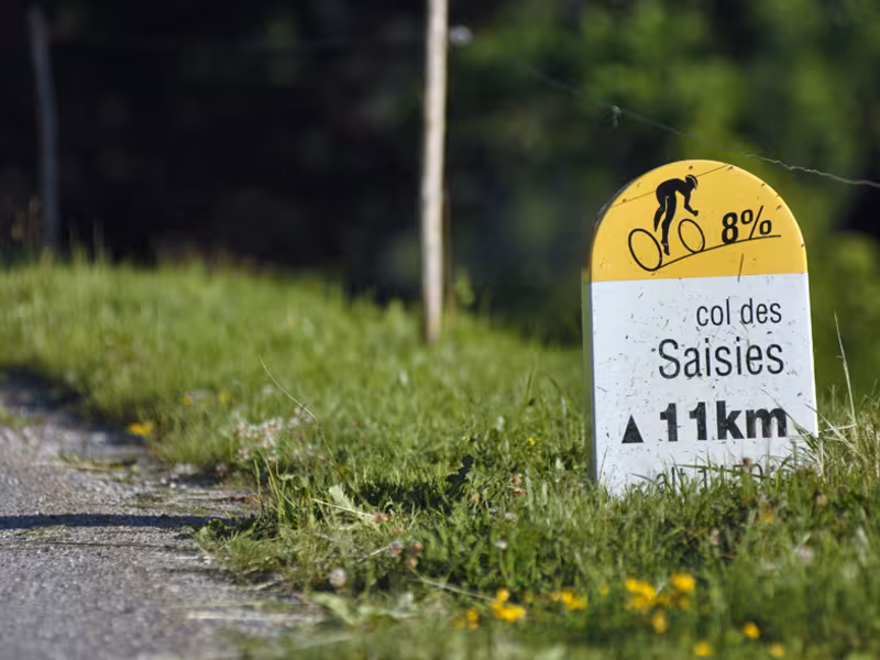 Salita al Col des Saisies dalla Val d'Arly
