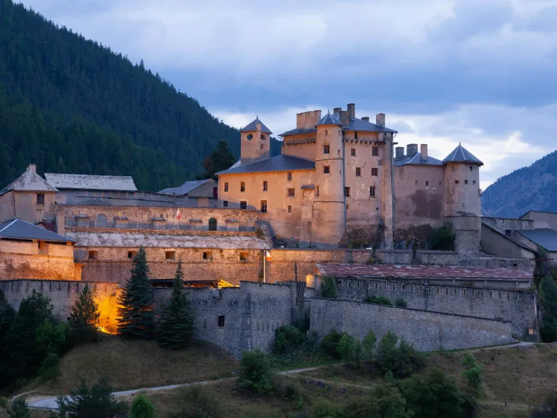 Fortificazioni di Chateau-Queyras nella valle del Guil