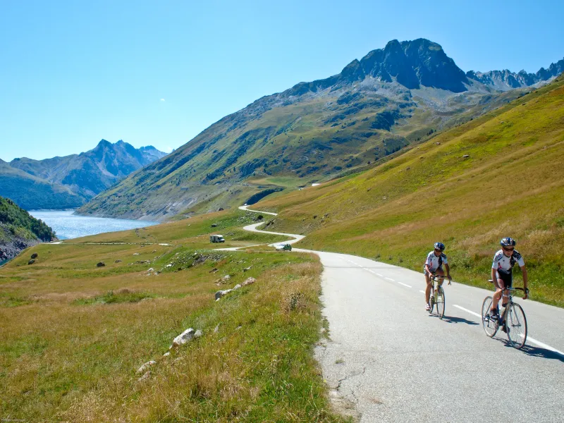 Sulla strada che porta alle pendici meridionali del colle della Croix de Fer