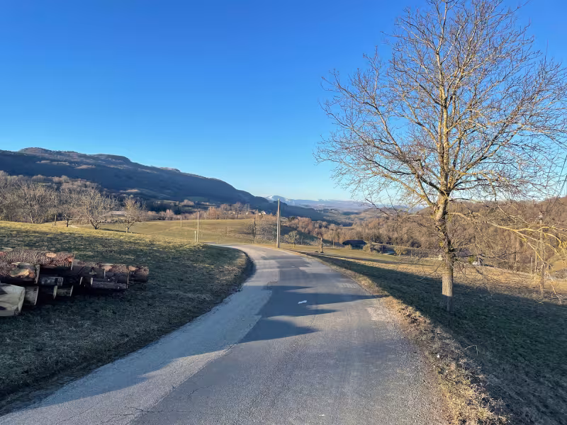 Sulle strade da Albanais a La Chambotte