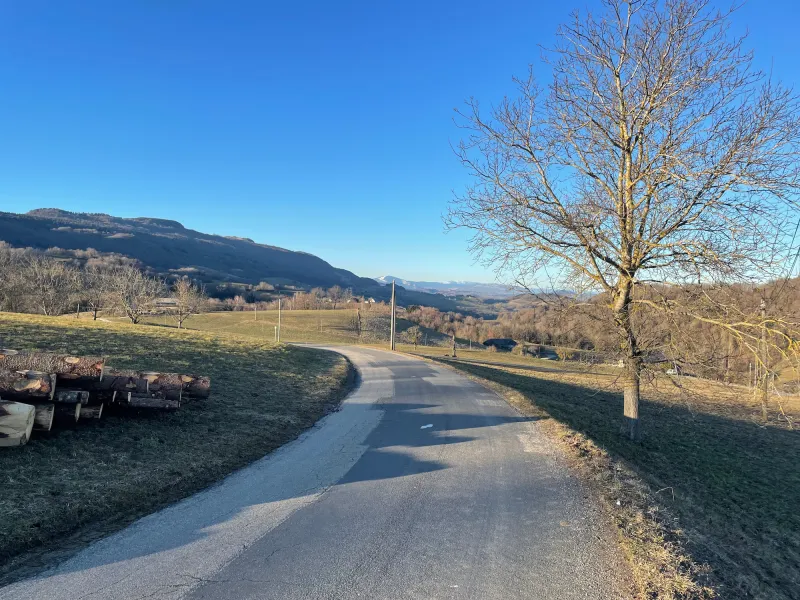 Sulle strade da Albanais a La Chambotte