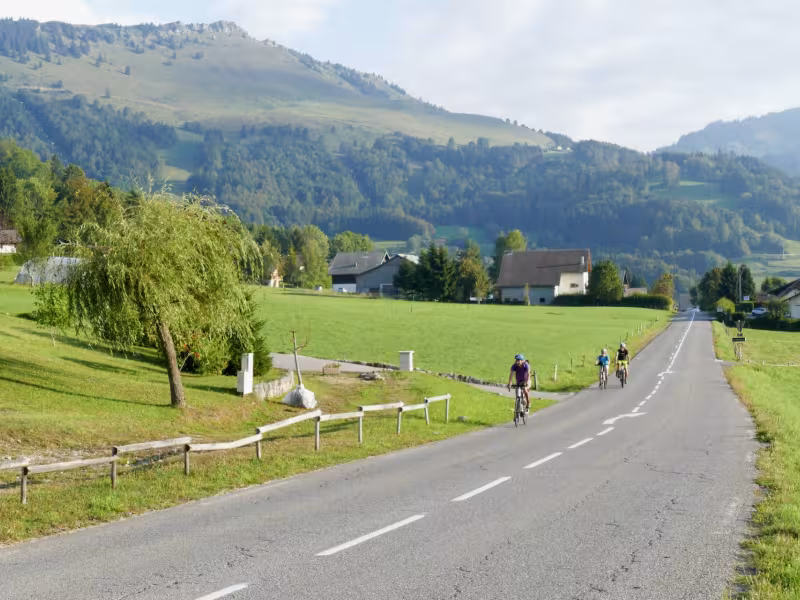 In bicicletta sulle strade dello Chablais