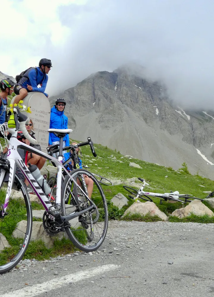 Celebrazione dell'attraversamento del colle di Cayolle