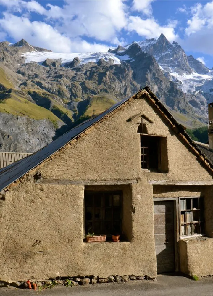 La Meije, vista da La Grave